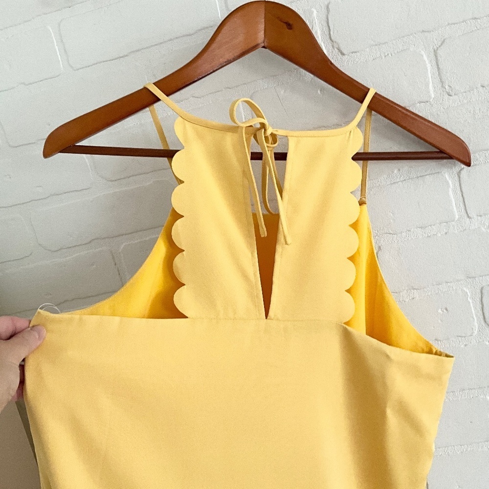 Anthropologie Yellow Mini Dress - Picture 7 of 12